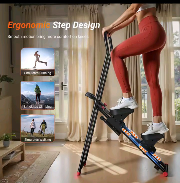 Ergonomic step motion demonstration